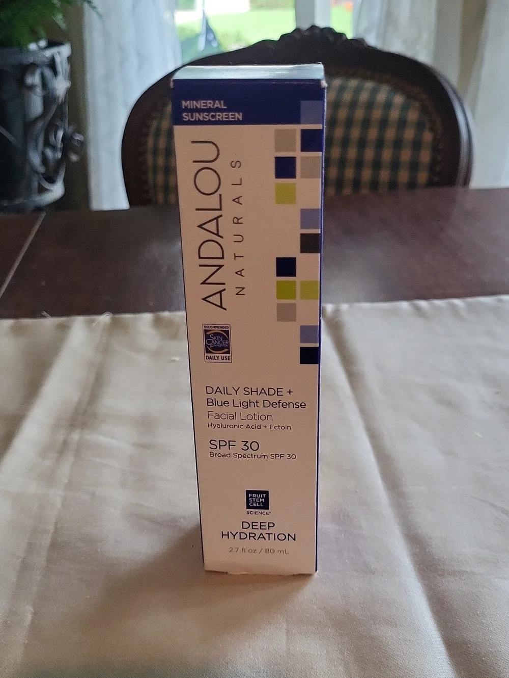Andalou Naturals Daily Shade SPF 30 Facial Lotion - Deep Hydration (Deep)